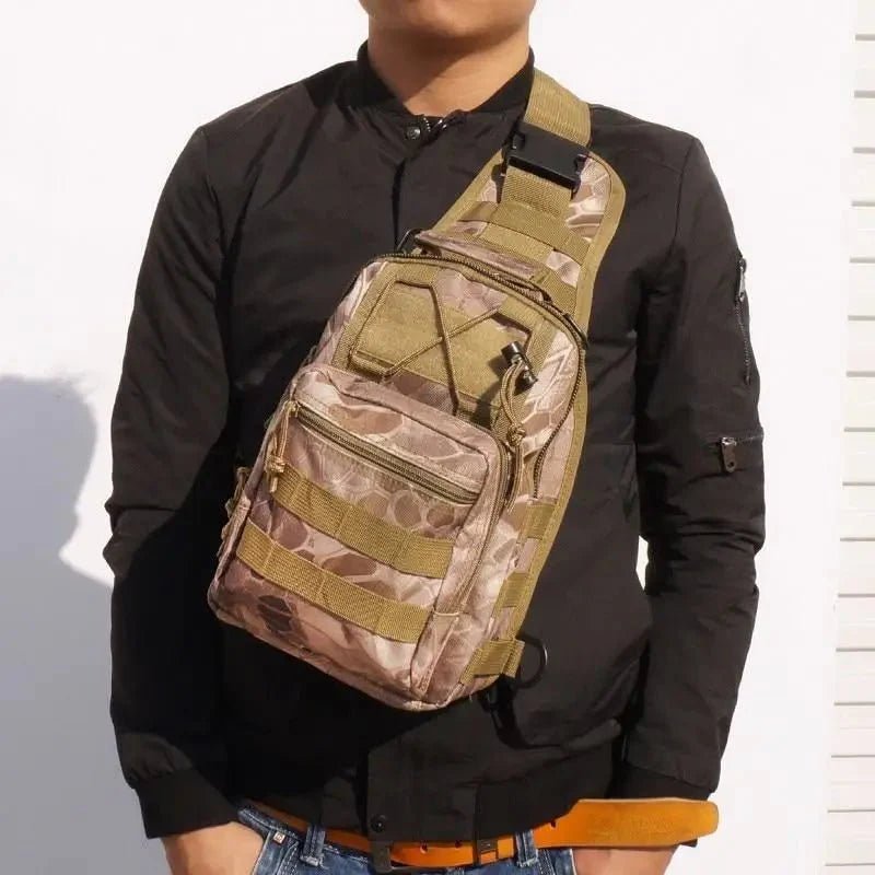 Compact Tactical Shoulder Bag with Adjustable Strap-Field & Wild