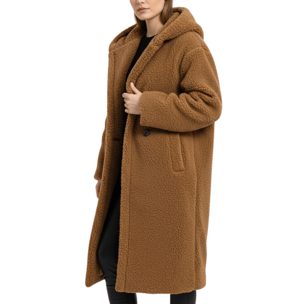 Long Sherpa Fleece Coat | Active Peaks-Field & Wild
