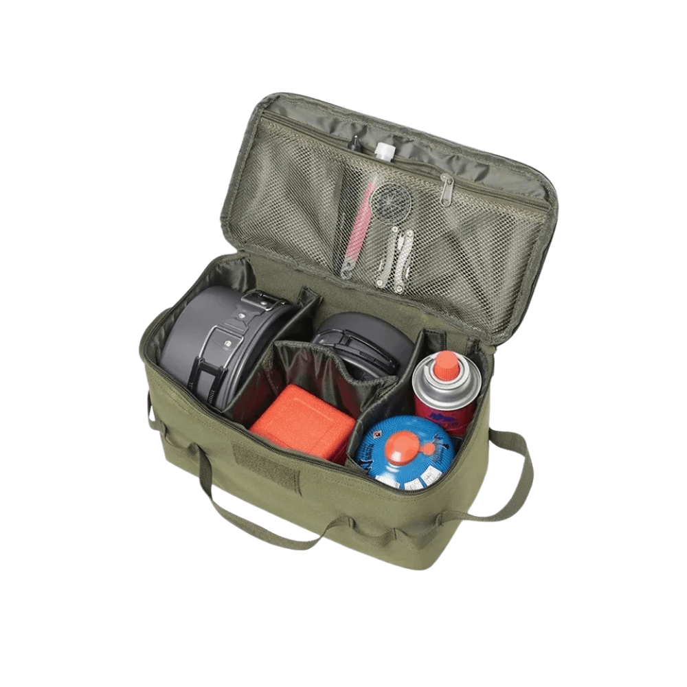 Heavy-Duty Camping Storage Bag for Gas Canisters and Cooking Gear-Field & Wild