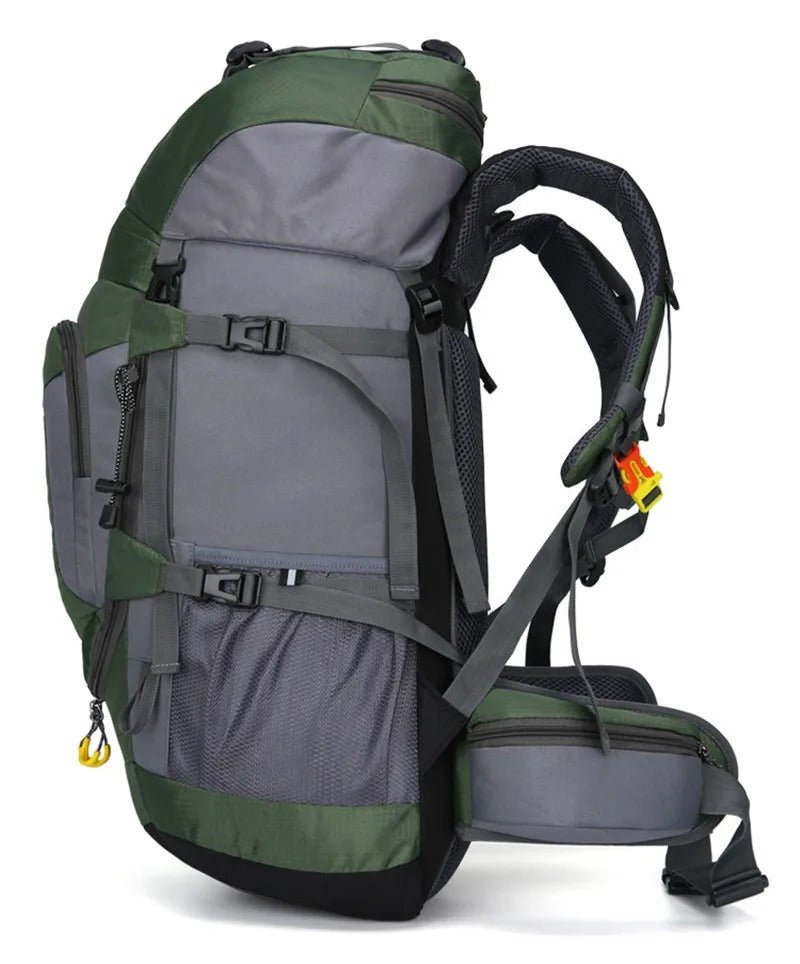 60L Trekking Backpack with Weather-Resistant Storage Design-Field & Wild