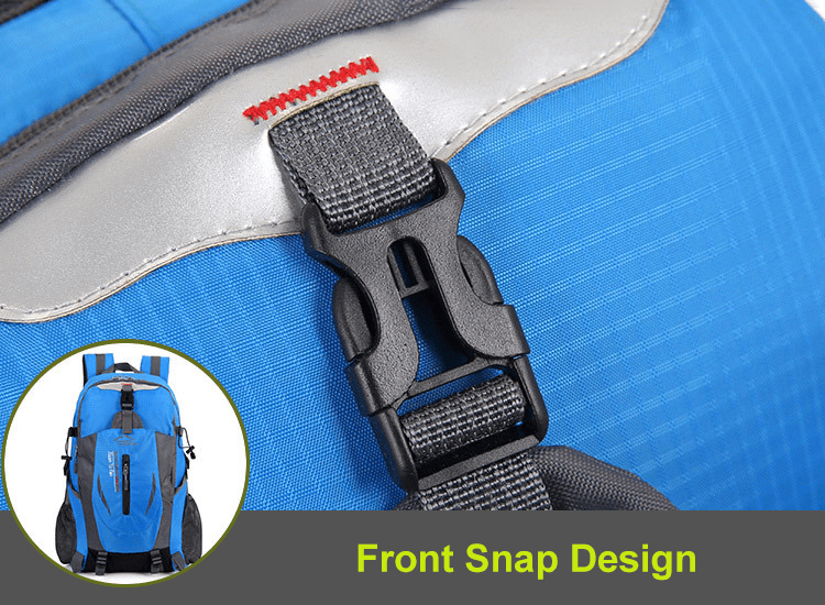 Waterproof 40L Hiking Backpack with Lightweight Rucksack Design-Field & Wild