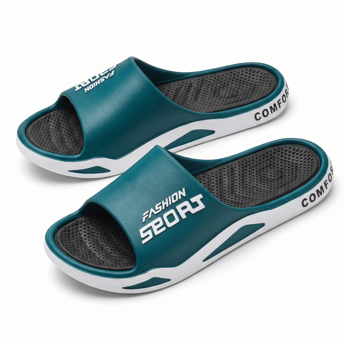 Men’s Slip-On Outdoor Sandals with Non-Slip Cushioned Sole-Field & Wild