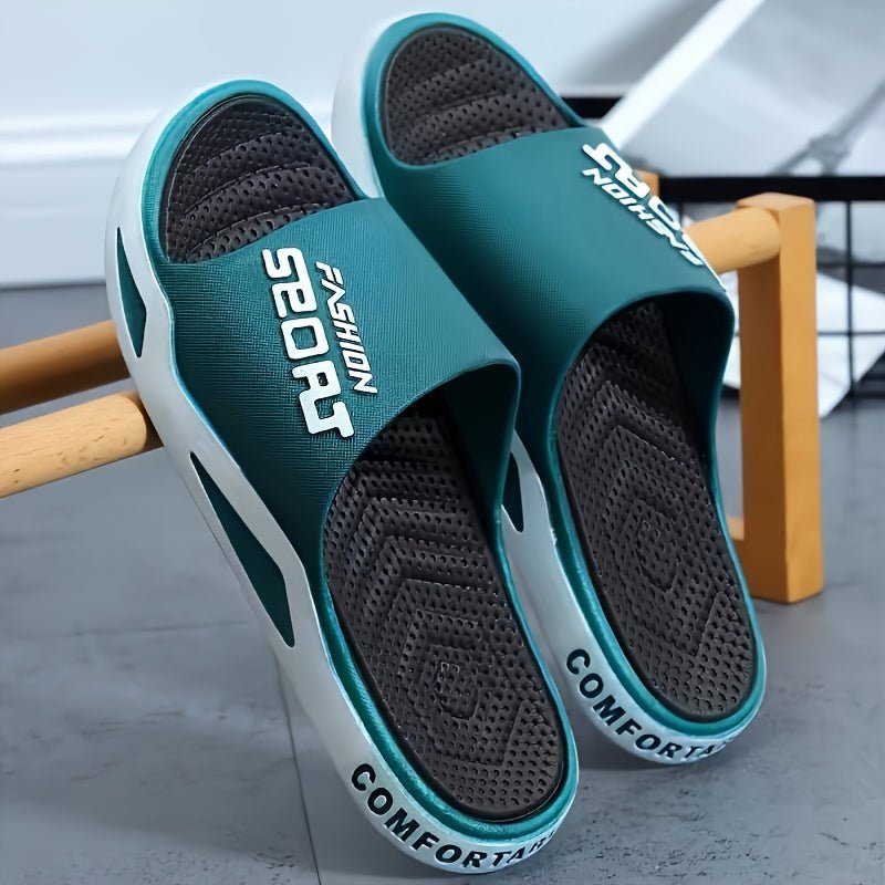 Men’s Slip-On Outdoor Sandals with Non-Slip Cushioned Sole-Field & Wild