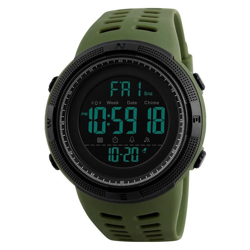 Digital Watch Luminous Multifunction | Active Peaks-Field & Wild