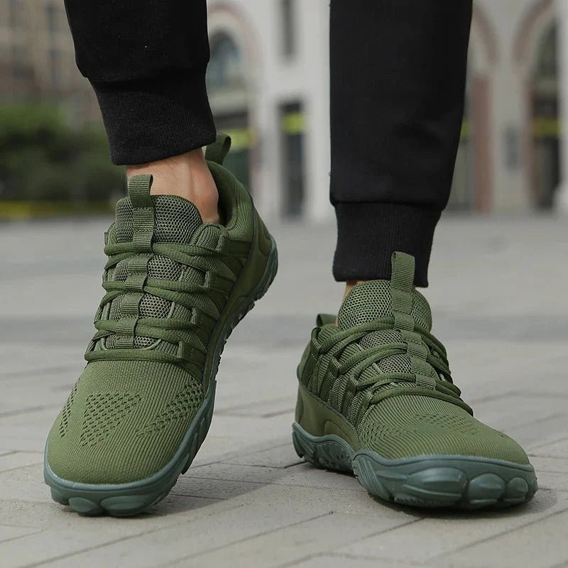 Wide-Fit Walking Shoes with Cushioned Non-Slip Sole-Field & Wild