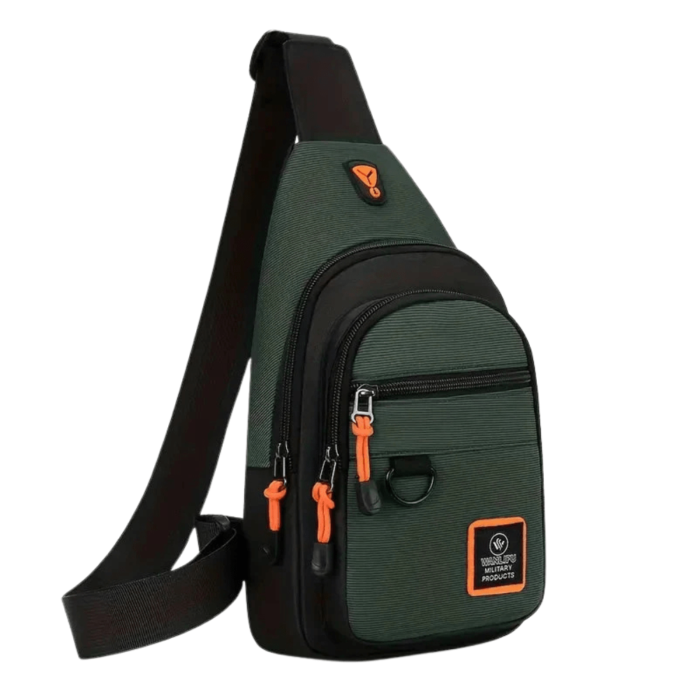 Lightweight Water-Resistant Crossbody Bag for Outdoor Travel-Field & Wild
