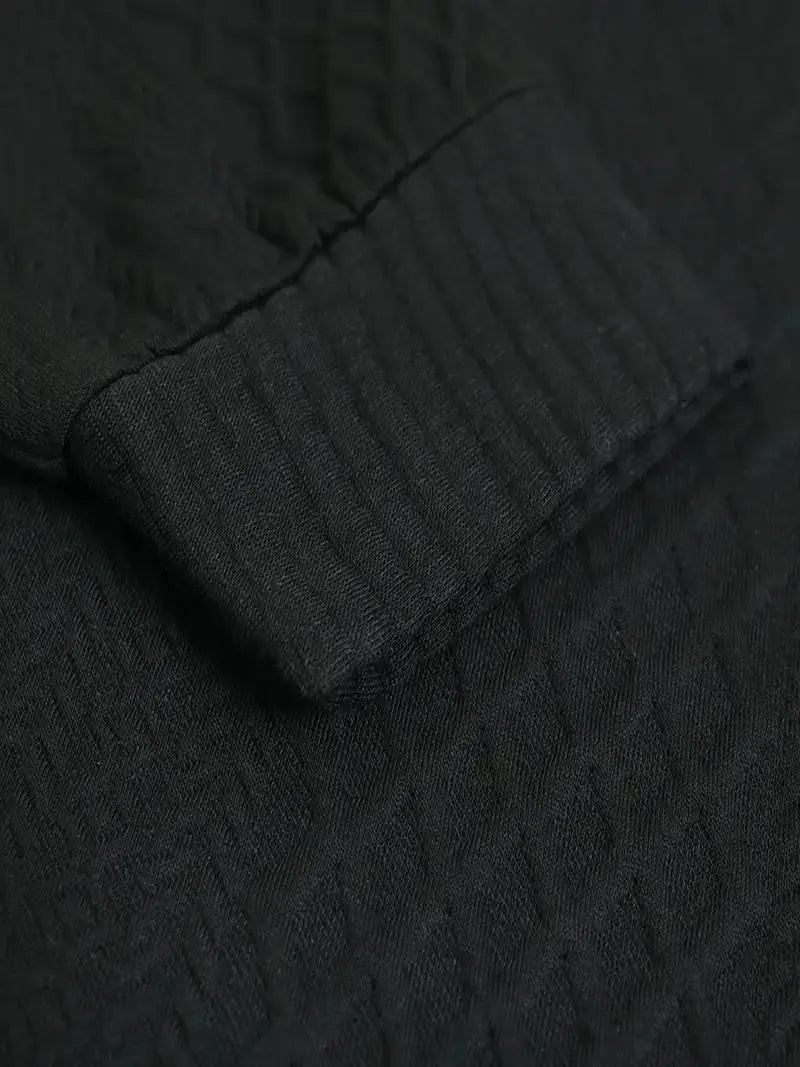 Knitted Outdoor Pullover with Reinforced Patches | Active Peaks-Field & Wild