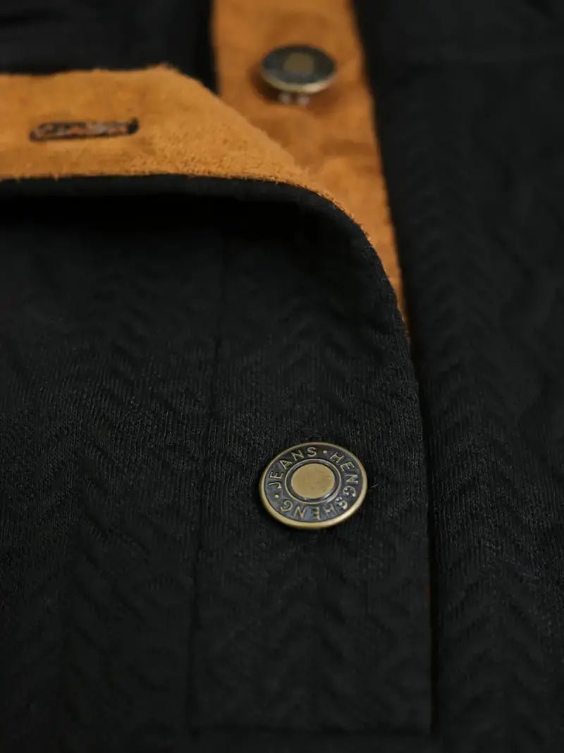 Knitted Outdoor Pullover with Reinforced Patches | Active Peaks-Field & Wild