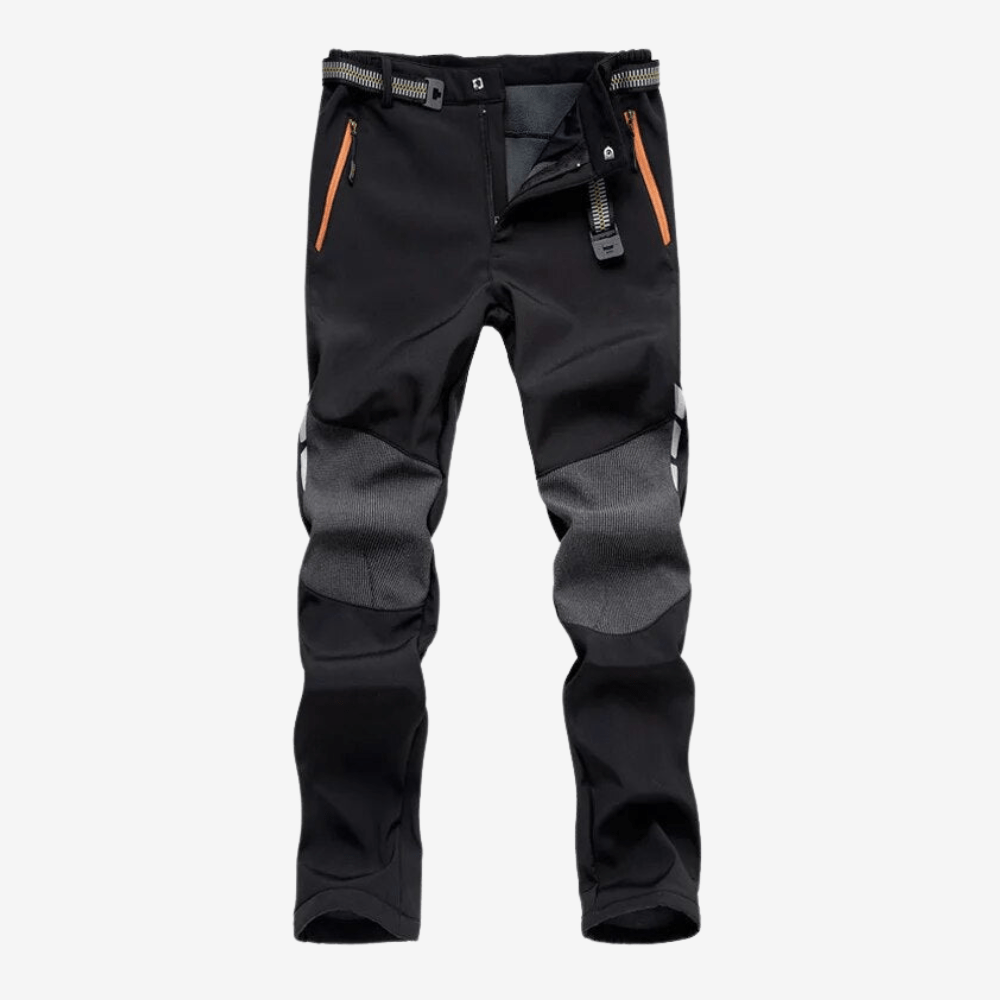 Men’s Waterproof Insulated Hiking Trousers with Fleece Lining-Field & Wild