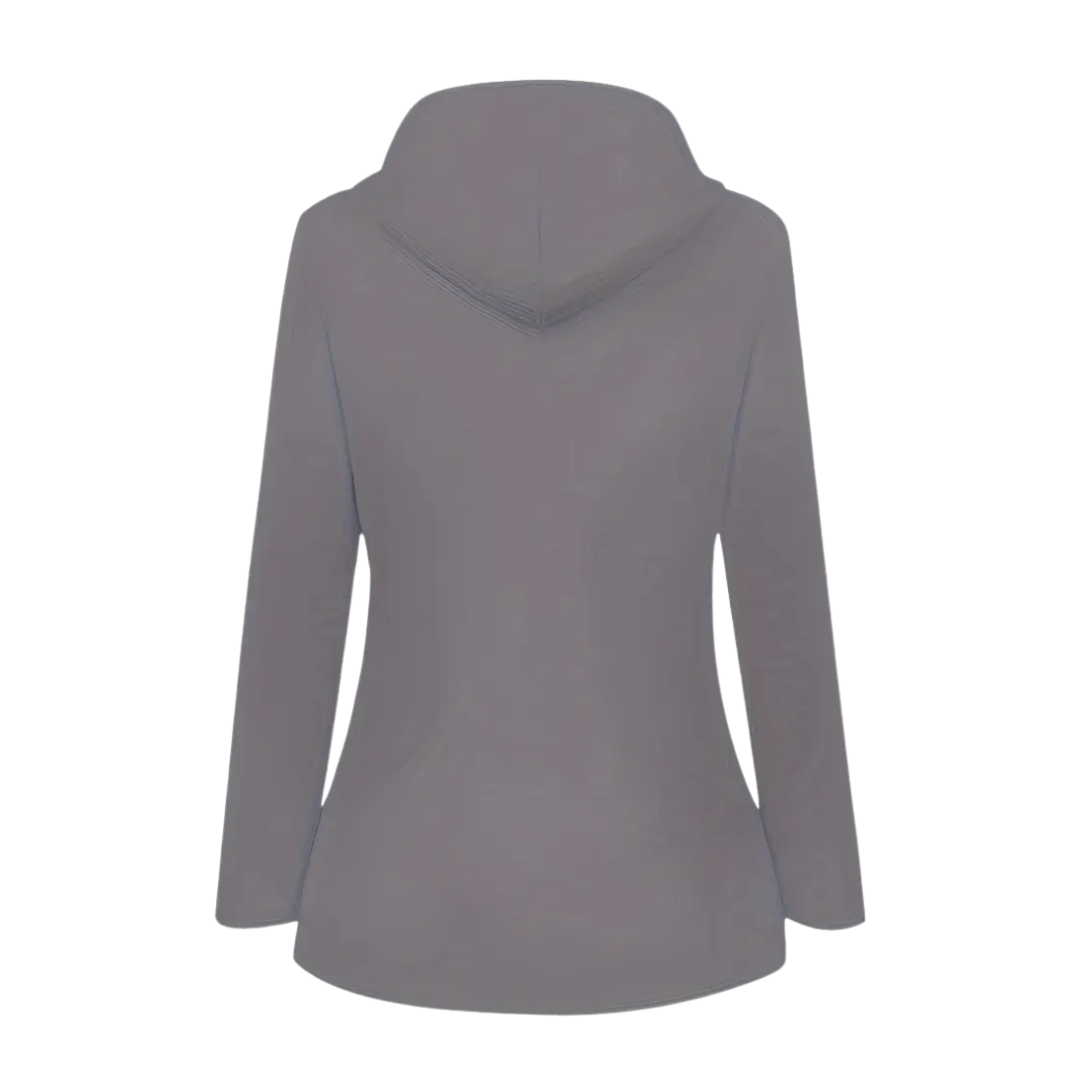 Women’s Hooded Rain Jacket with Windproof Storm Flap-Field & Wild