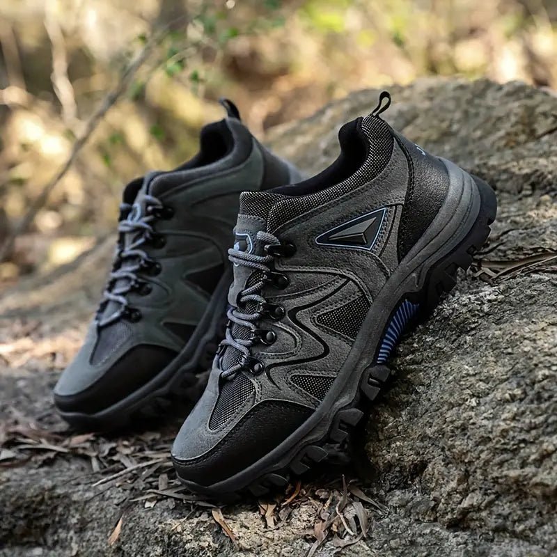 Men’s Water-Resistant Hiking Shoes with Supportive Grip Sole-Field & Wild
