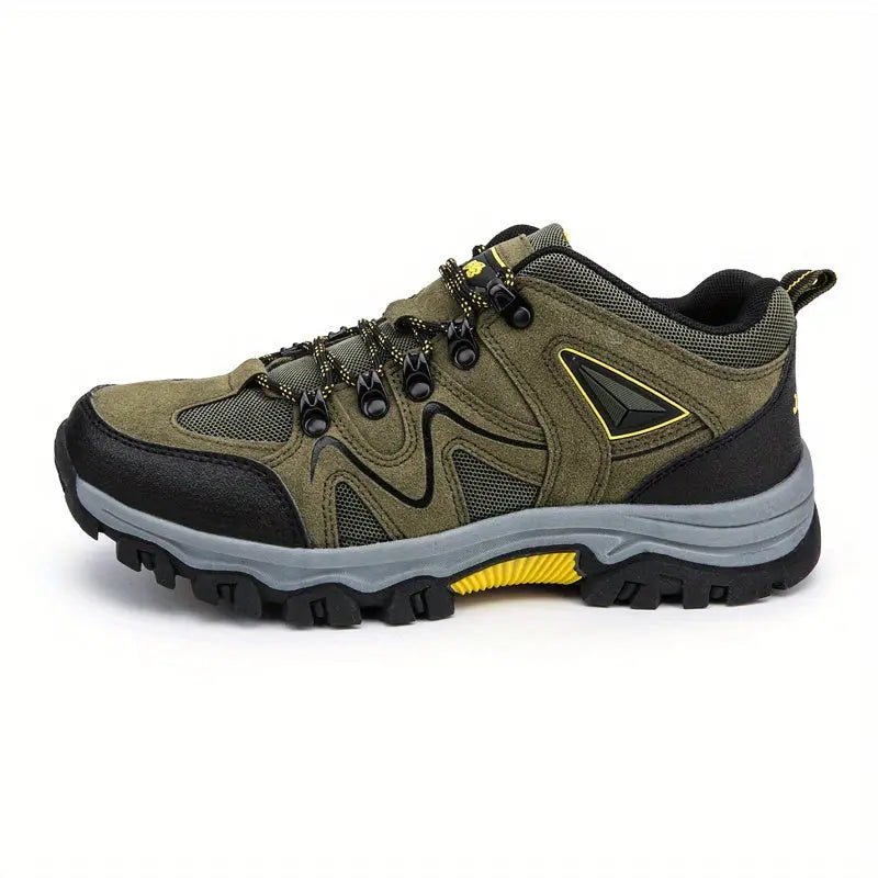 Men’s Water-Resistant Hiking Shoes with Supportive Grip Sole-Field & Wild