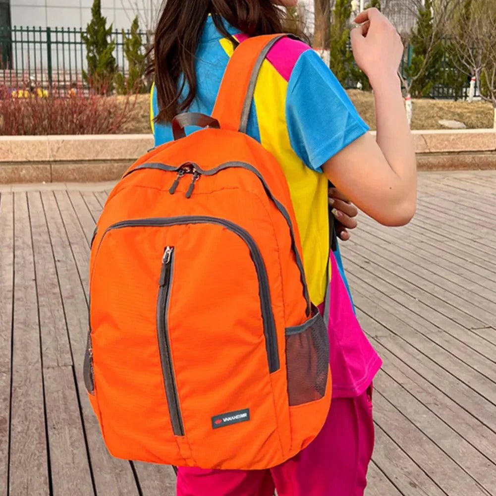 Foldable 30L Outdoor Backpack with Water-Resistant Oxford Fabric-Field & Wild