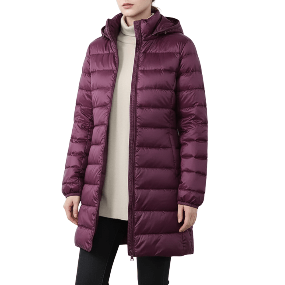 Lightweight Packable Down Coat with Detachable Hood-Field & Wild