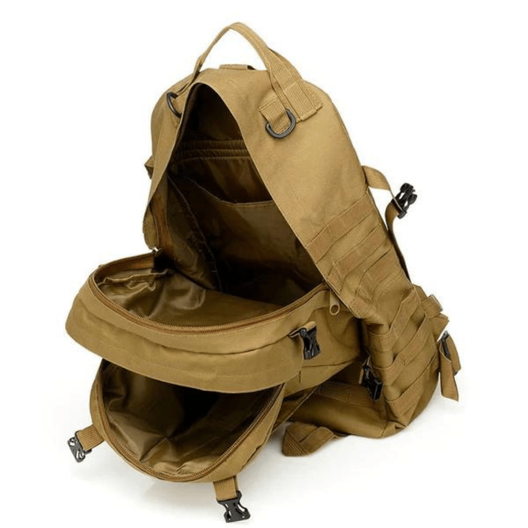 Water-Resistant and Rugged 50L Tactical Backpack-Field & Wild