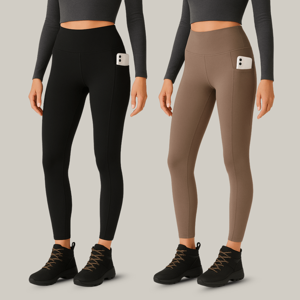 Women’s Stretch Hiking Leggings with High Waist-Field & Wild
