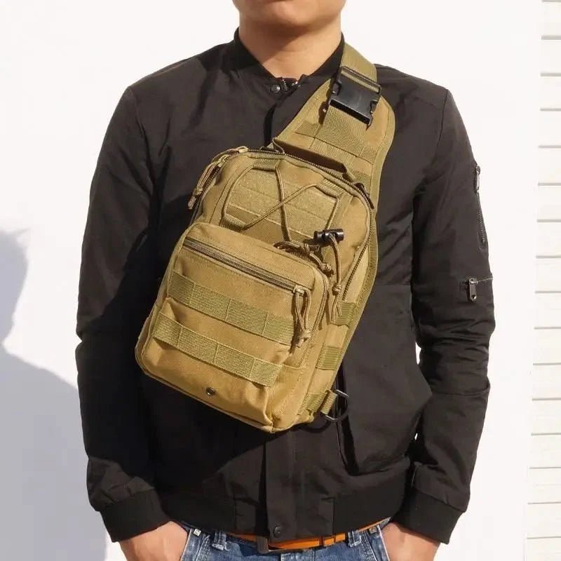 Compact Tactical Shoulder Bag with Adjustable Strap-Field & Wild
