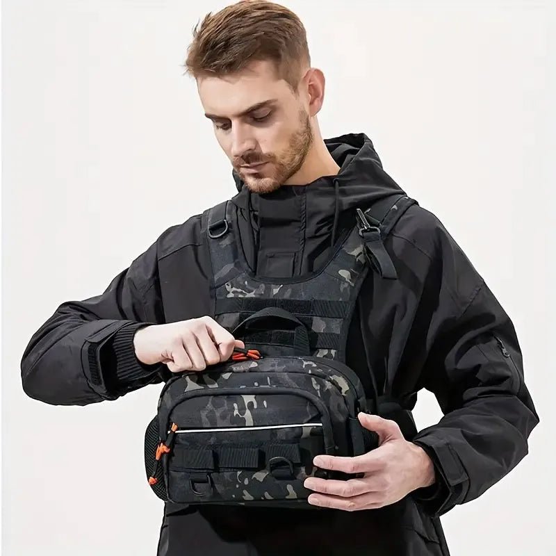 Fishing Chest Bag Durable Tactical Tackle Pack | Active Peaks-Field & Wild
