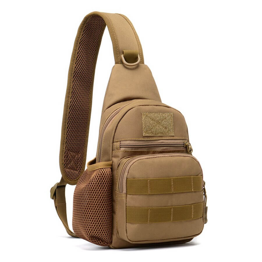 Water-Resistant 7L Crossbody Bag with Adjustable Shoulder Strap-Field & Wild