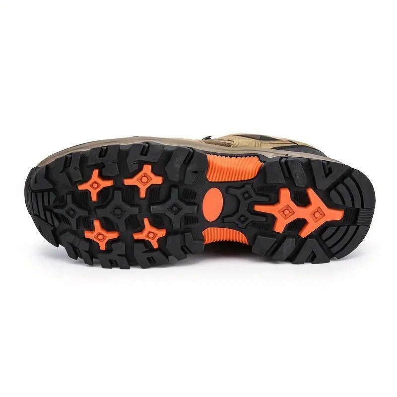 Men’s Water-Resistant Hiking Shoes with Supportive Grip Sole-Field & Wild