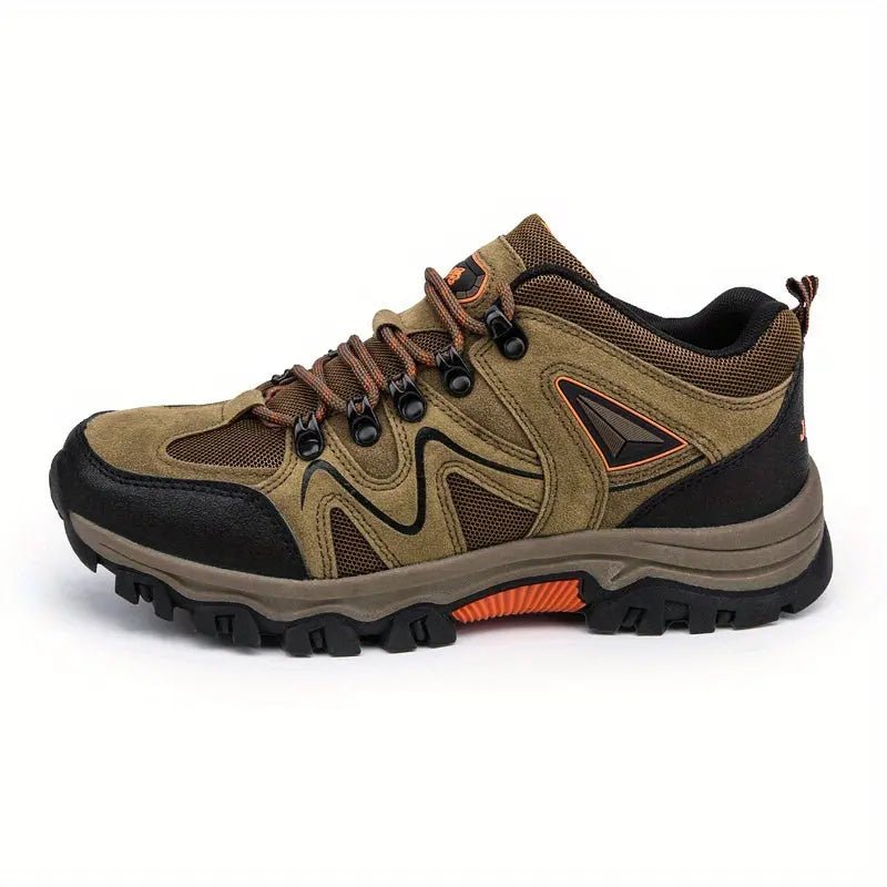 Men’s Water-Resistant Hiking Shoes with Supportive Grip Sole-Field & Wild