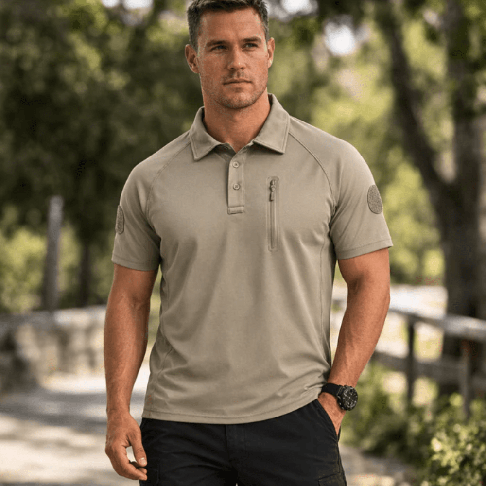 Men’s Quick-Dry Breathable T-Shirt for Outdoor Training-Field & Wild