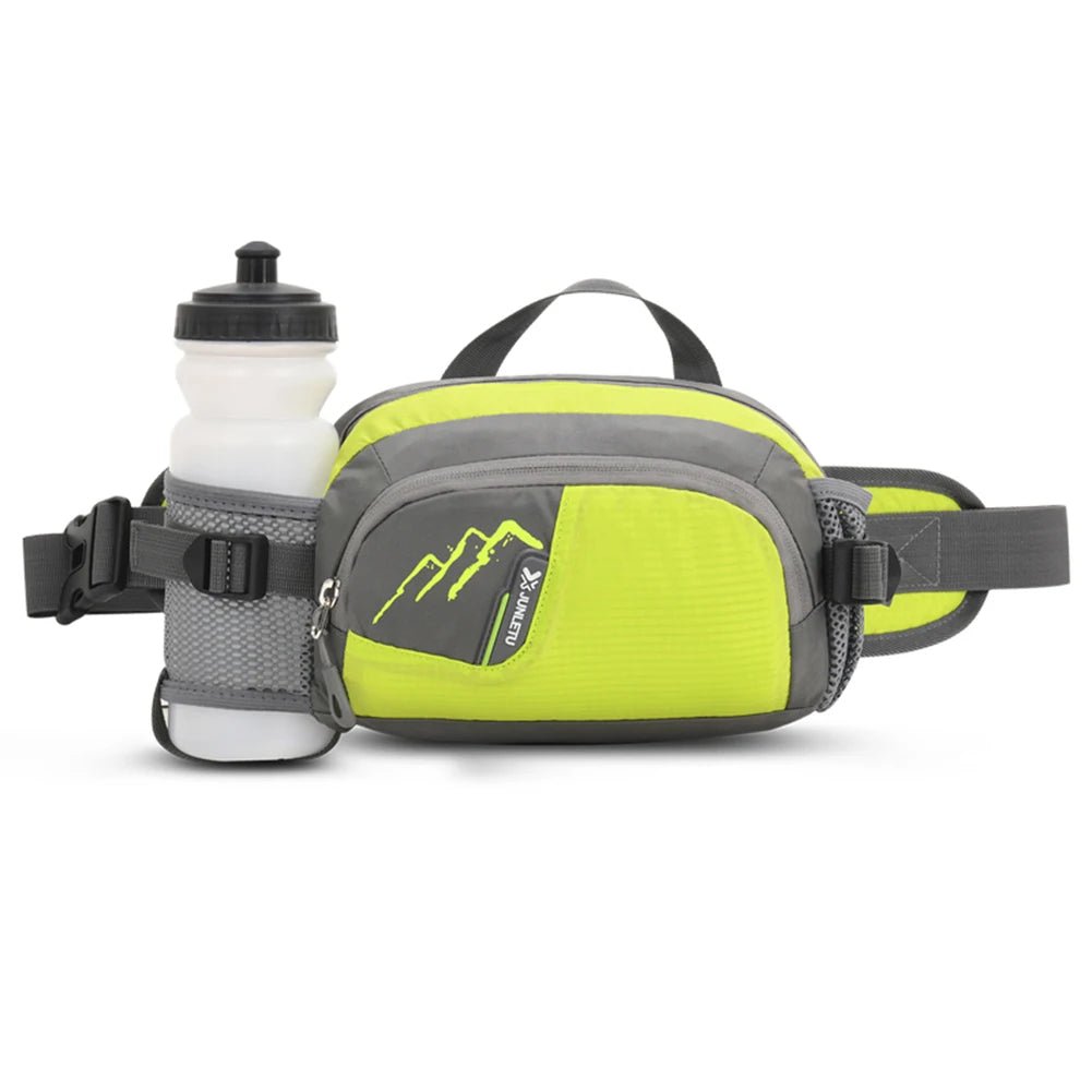 Water-Resistant Running Waist Bag with Bottle Holder | Active Peaks-Field & Wild