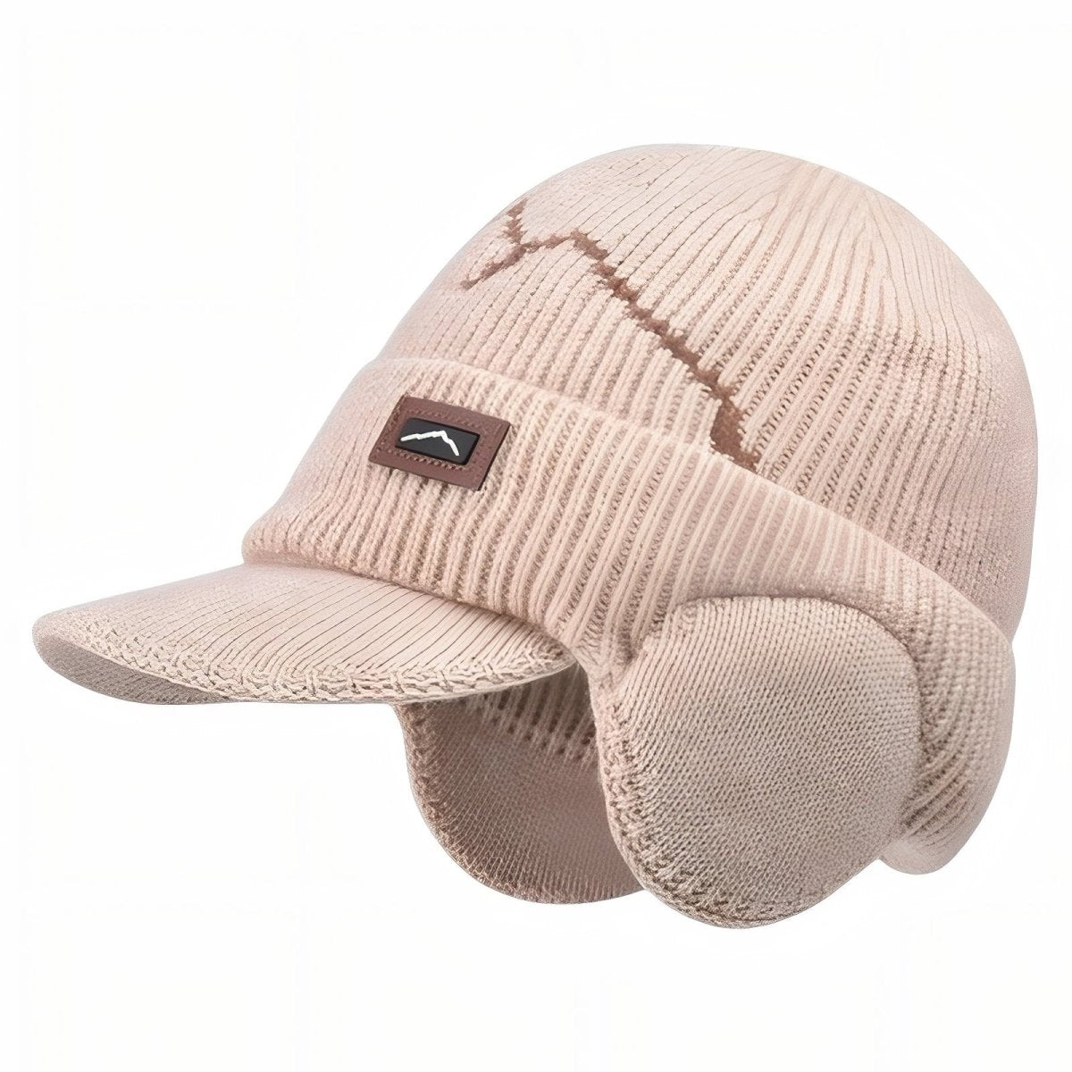 Fleece-Lined Winter Hat with Ear Flaps & Protective Visor-Field & Wild