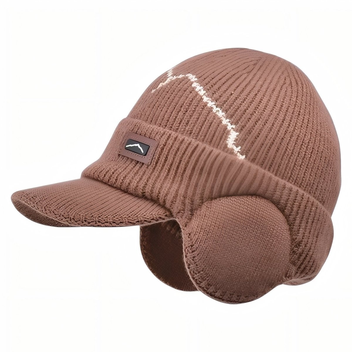 Fleece-Lined Winter Hat with Ear Flaps & Protective Visor-Field & Wild