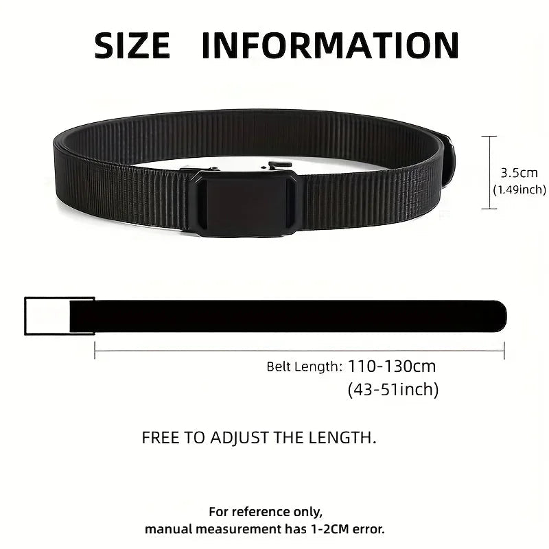 Canvas Belt Durable Adjustable | Active Peaks-Field & Wild