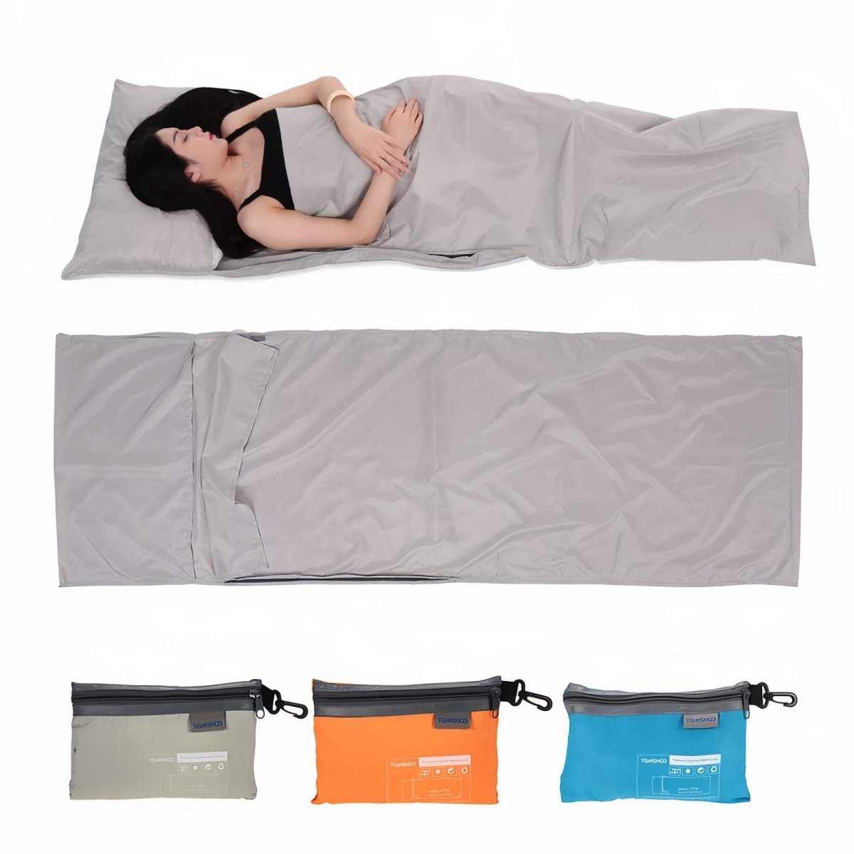Lightweight Breathable Sleeping Bag Liner for Camping and Trekking-Field & Wild