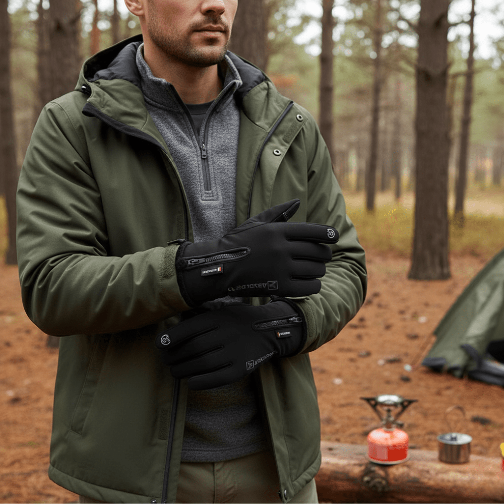 Touchscreen Winter Gloves with Waterproof Insulated Grip-Field & Wild