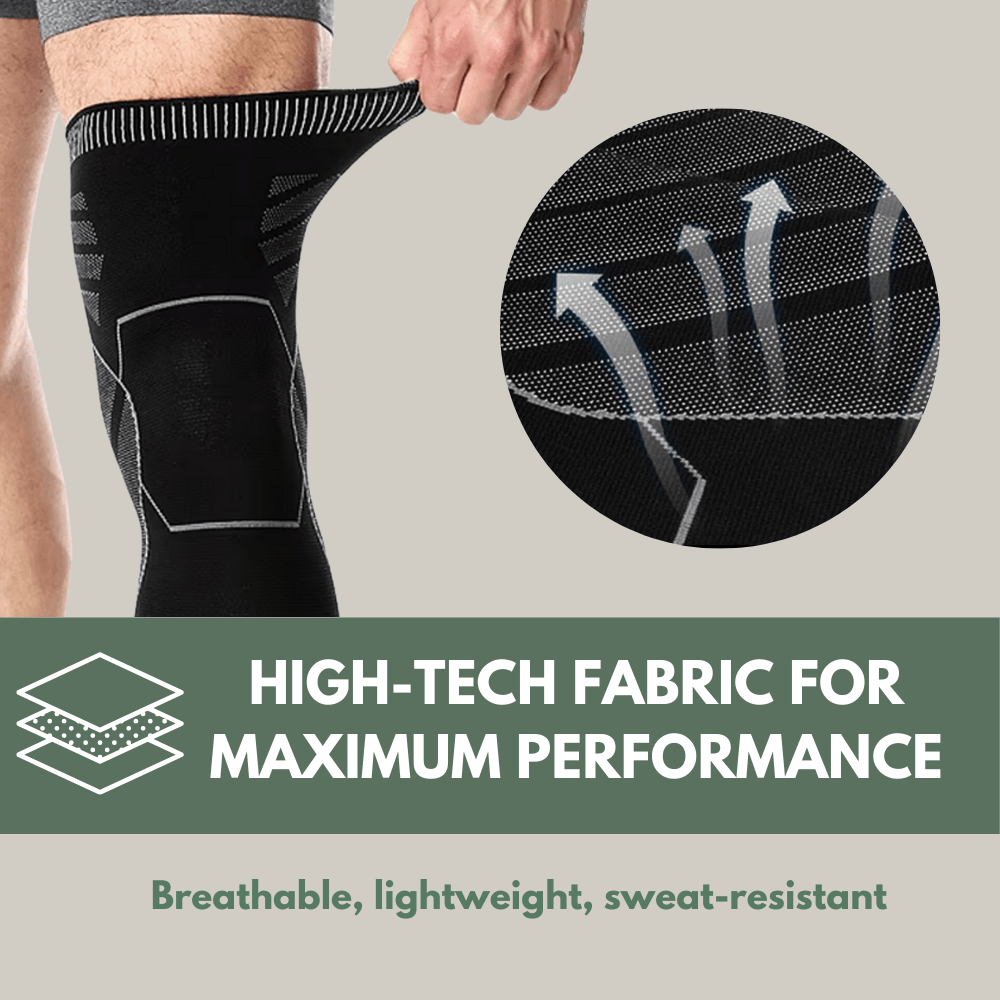 Full-Length Compression Knee Sleeves for Outdoor Activity-Field & Wild