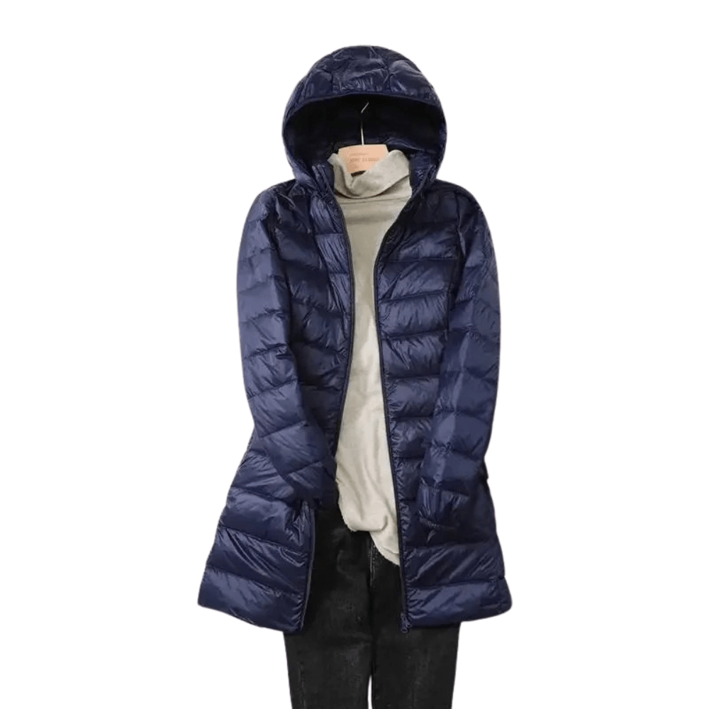 Lightweight Packable Down Coat with Detachable Hood-Field & Wild