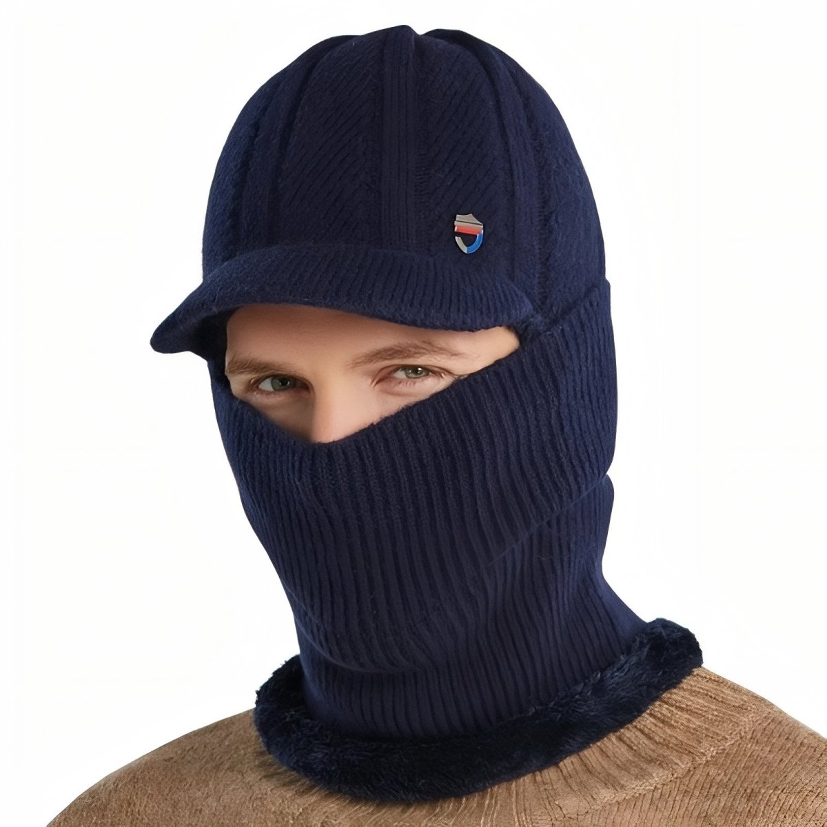 Thermal Balaclava Hat with Integrated Visor & Neck Coverage-Field & Wild