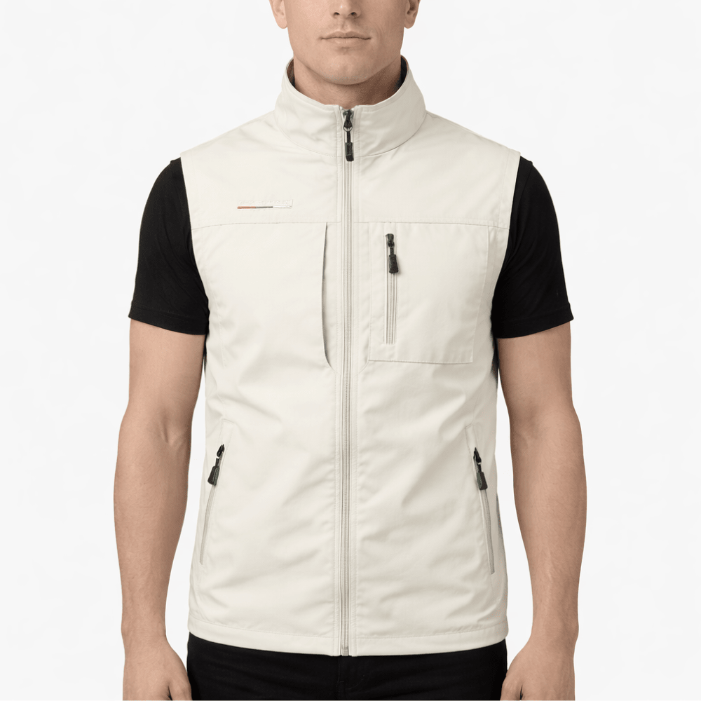 Men’s Lightweight Outdoor Gilet with Multi-Pocket Design-Field & Wild