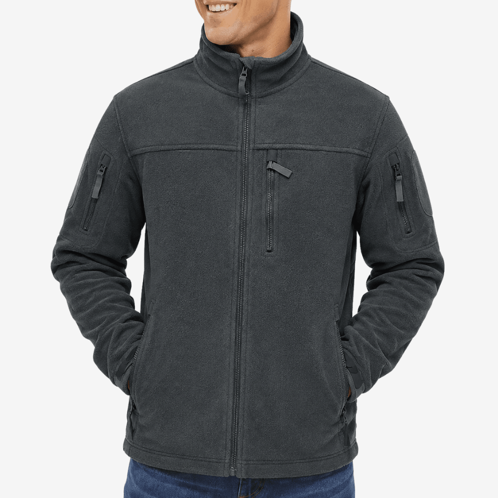 Men’s Lightweight Breathable Fleece Jacket - Field & Wild-Field & Wild