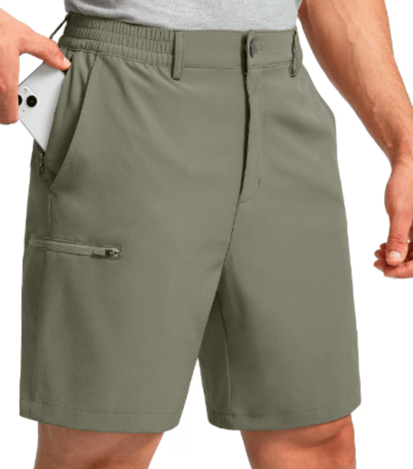 Water-Resistant Hiking Shorts with Breathable Stretch Fabric-Field & Wild