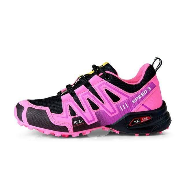 Rugged Non-Slip Hiking Shoes with Breathable Lace-Up Design-Field & Wild