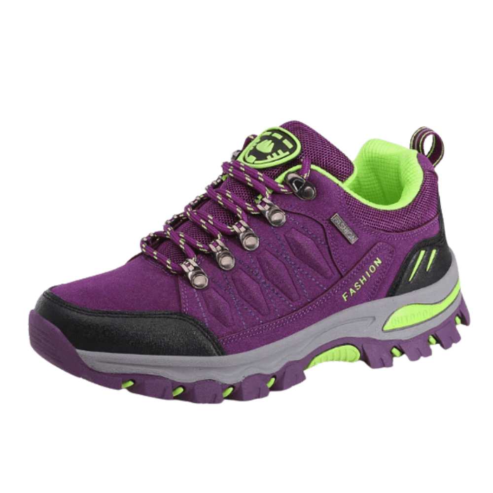 Women’s Waterproof Hiking Shoes with Cushioned Grip Sole-Field & Wild