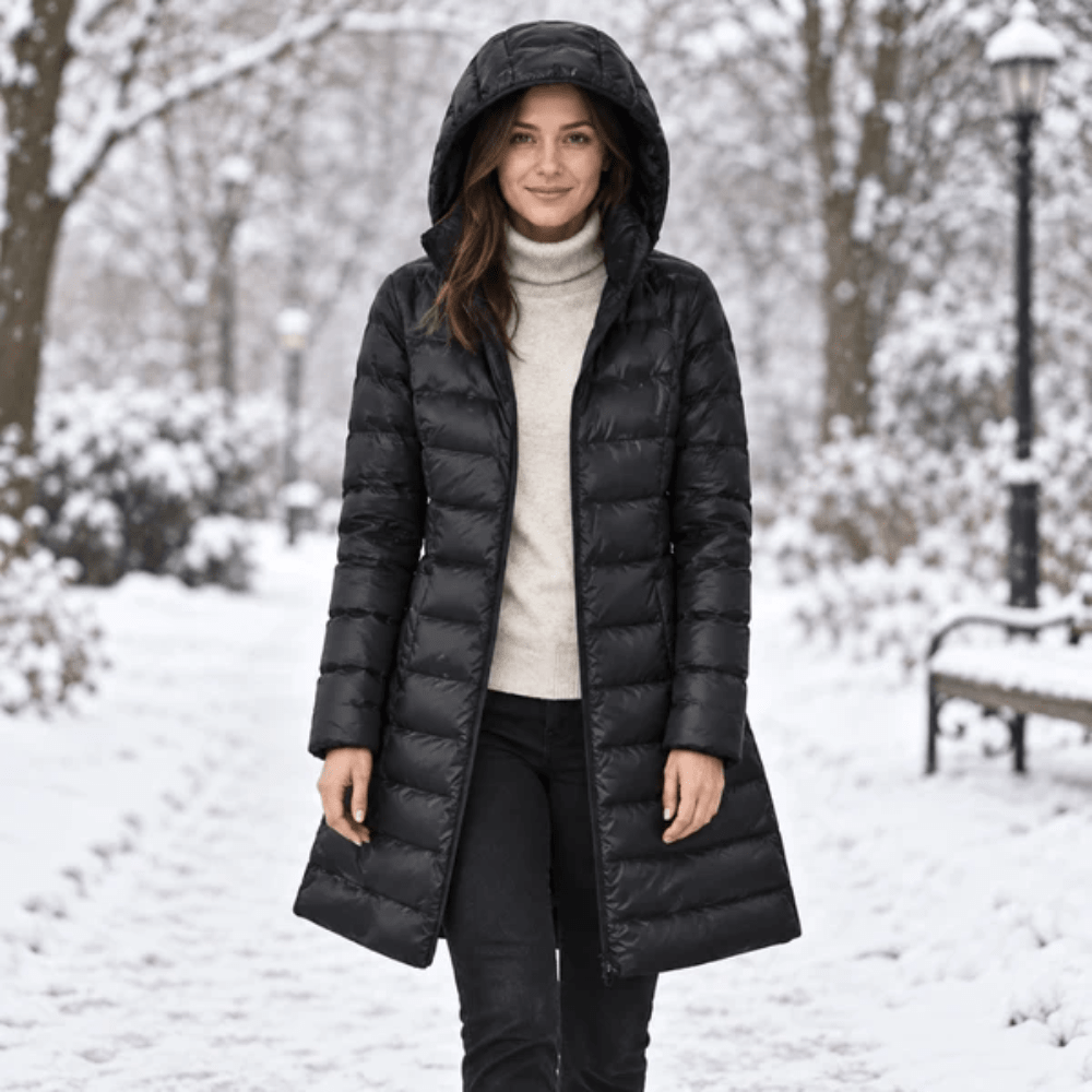 Lightweight Packable Down Coat with Detachable Hood-Field & Wild