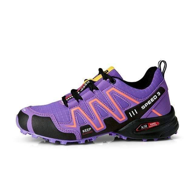 Rugged Non-Slip Hiking Shoes with Breathable Lace-Up Design-Field & Wild