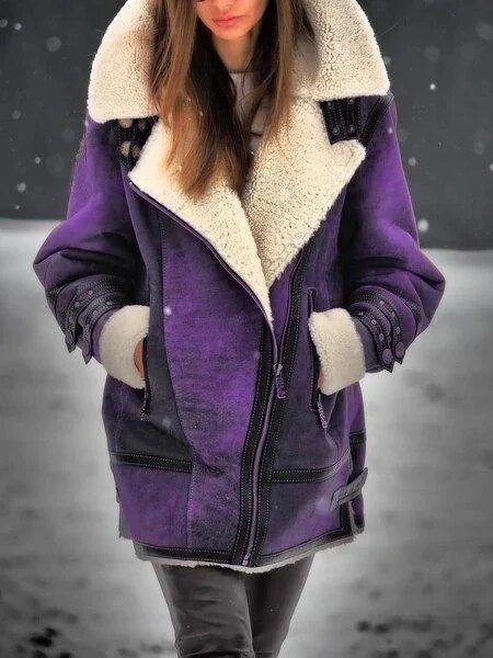 Insulated Shearling Aviator Jacket | Active Peaks-Field & Wild