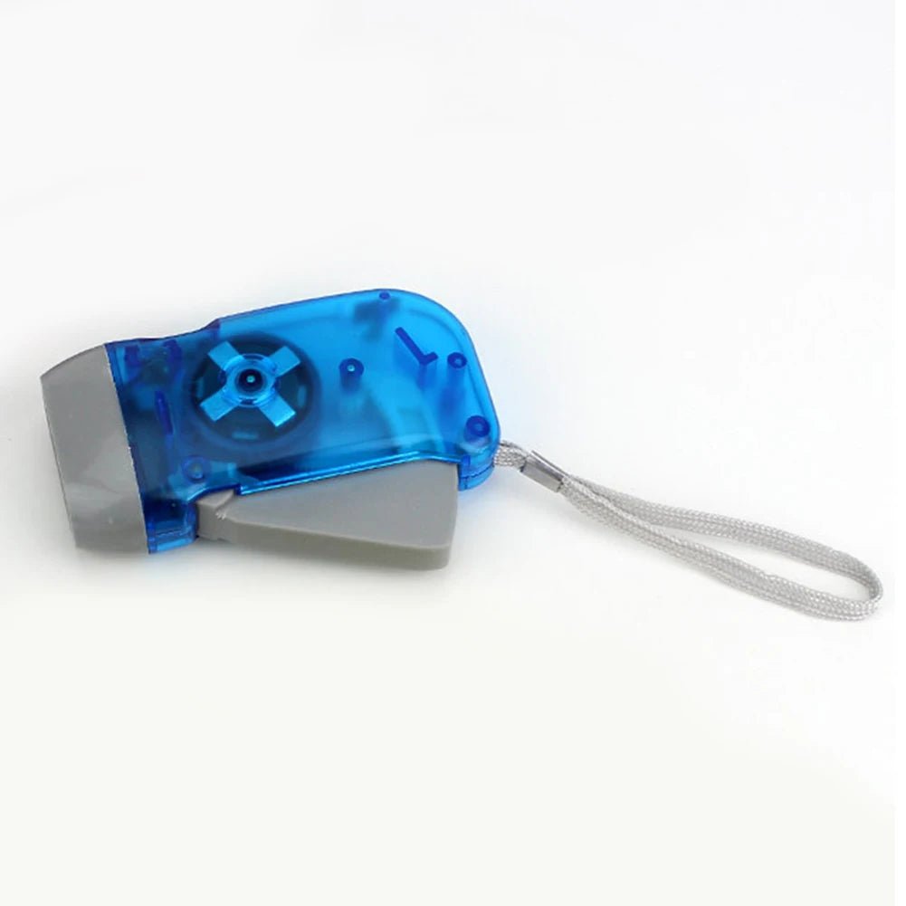 Hand Crank LED Torch Lightweight Emergency Light | Active Peaks-Field & Wild