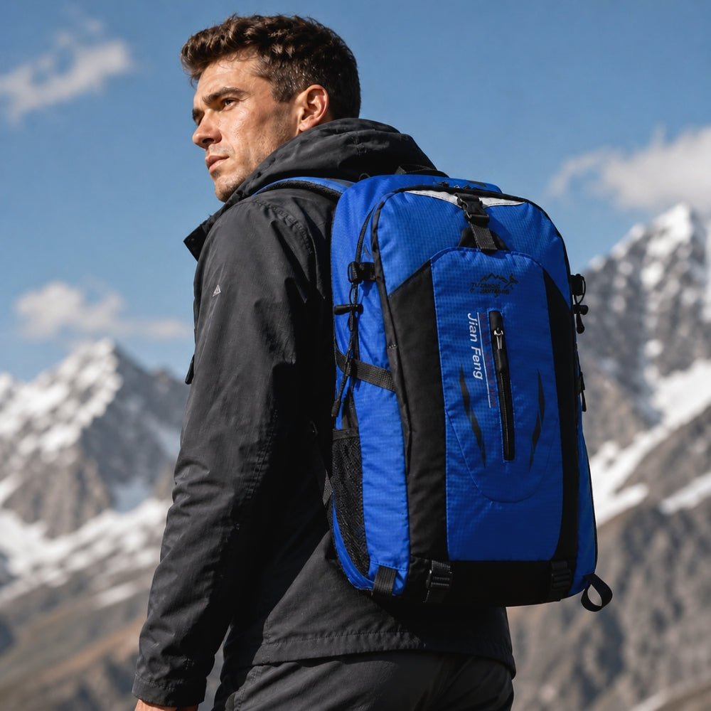 Waterproof 40L Hiking Backpack with Lightweight Rucksack Design-Field & Wild