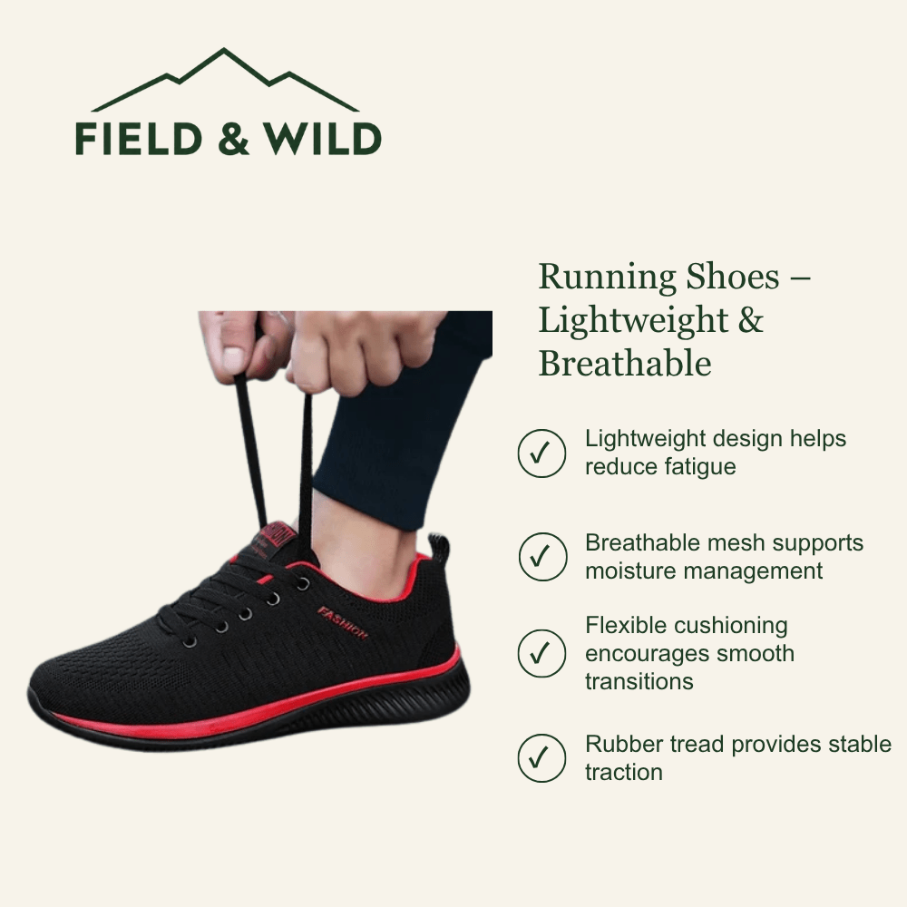 Running Shoes – Lightweight & Breathable - Field & Wild-Field & Wild