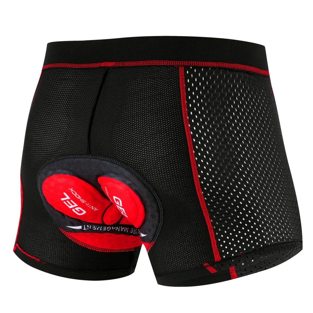 Men’s Breathable Padded Cycling Base Layer with 5D Foam-Field & Wild