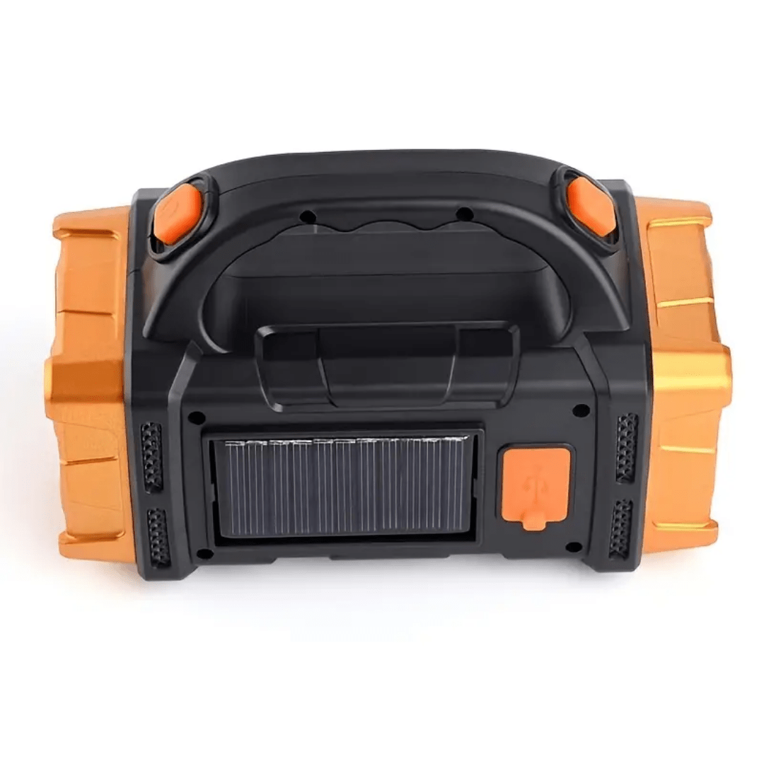 Rugged 4-in-1 Solar Emergency Torch and Power Bank