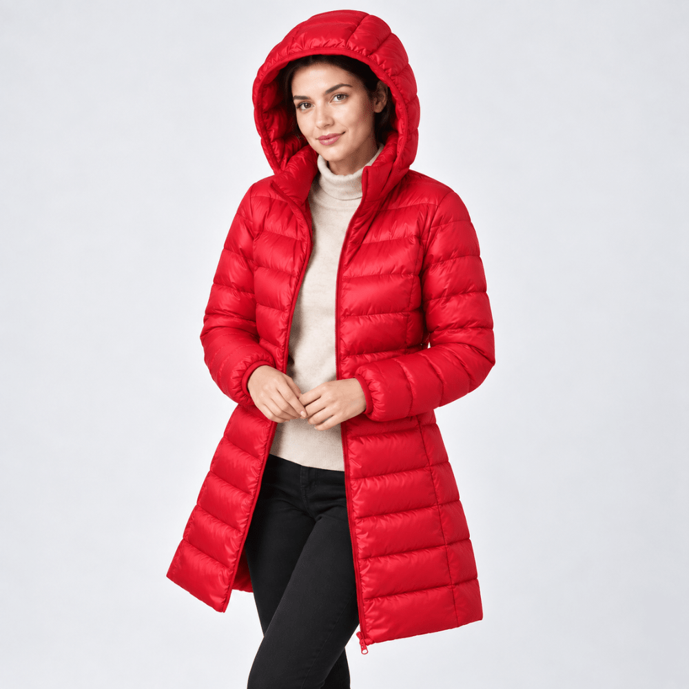 Lightweight Packable Down Coat with Detachable Hood-Field & Wild