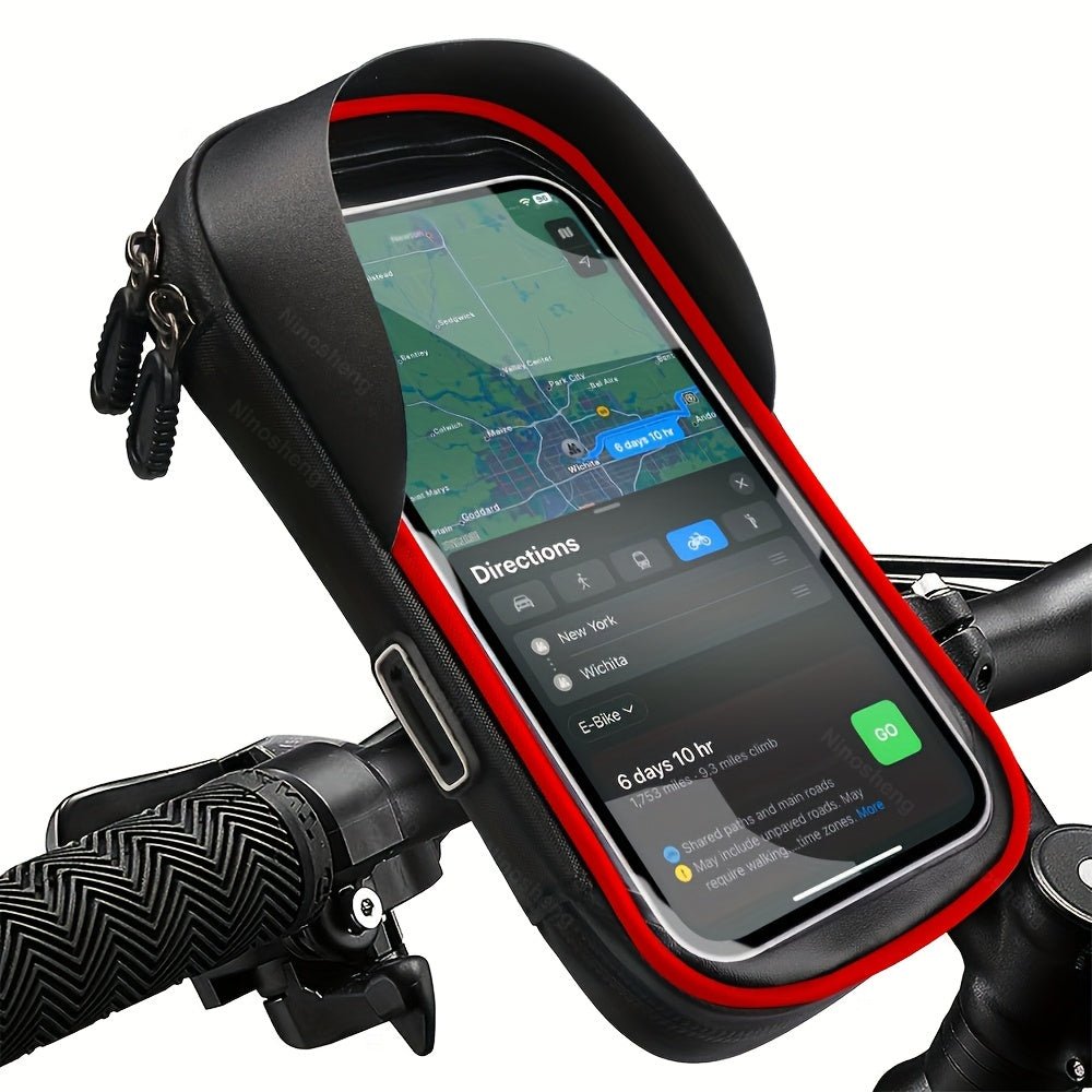 Waterproof Bike Phone Holder with 360° Rotating Mount-Field & Wild